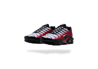 NIKE AIR MAX PLUS TN BLACK RED PURE PLATINUM