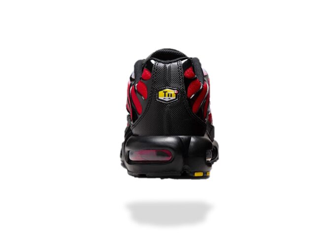 NIKE AIR MAX PLUS TN BLACK RED PURE PLATINUM