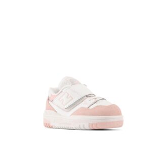 New Balance 550 Bungee Lace White Pink Haze