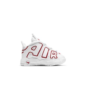 Nike Air More Uptempo White Varsity Red