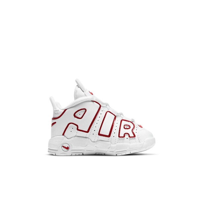 Nike Air More Uptempo White Varsity Red