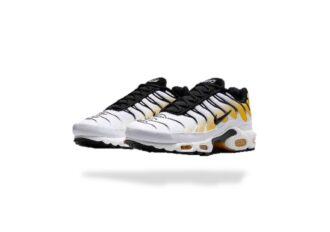NIKE AIR MAX PLUS TN WHITE YELLOW VARSITY MAIZE