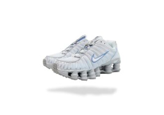NIKE SHOX TL GREY LIGHT BLUE