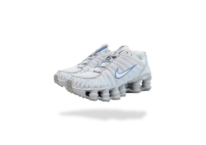 NIKE SHOX TL GREY LIGHT BLUE