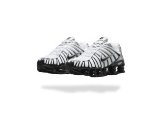 NIKE SHOX TL OFF NOIR METALLIC SILVER