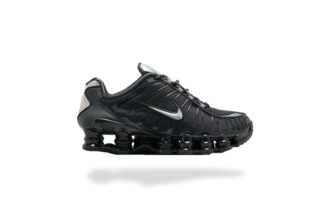 NIKE SHOX TL METALLIC SILVER BLACK