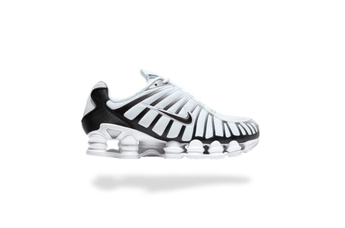 NIKE SHOX TL WHITE PLATINUM