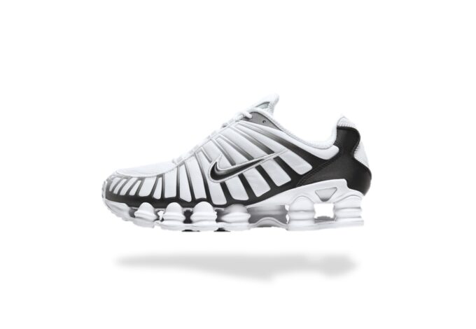 NIKE SHOX TL WHITE PLATINUM