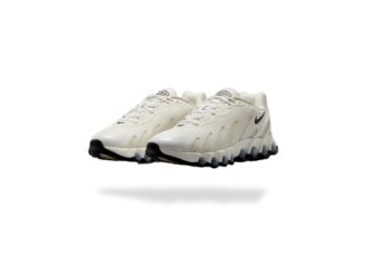 NIKE AIR MAX DN8 SAIL FOSSIL BLACK