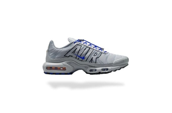 NIKE AIR MAX PLUS TN WOLF GREY RACER BLUE