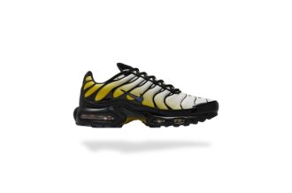 NIKE AIR MAX PLUS TN YELLOW BLACK WHITE