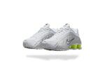 NIKE SHOX R4 WHITE SILVER VOLT