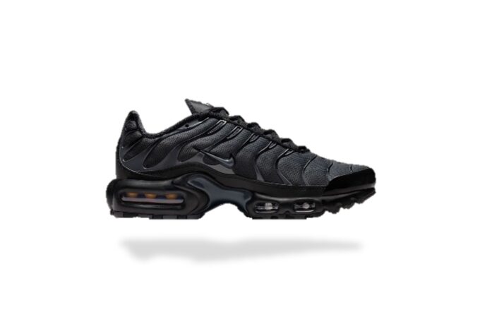 NIKE AIR MAX PLUS TN BLACK DARK GREY SILVER