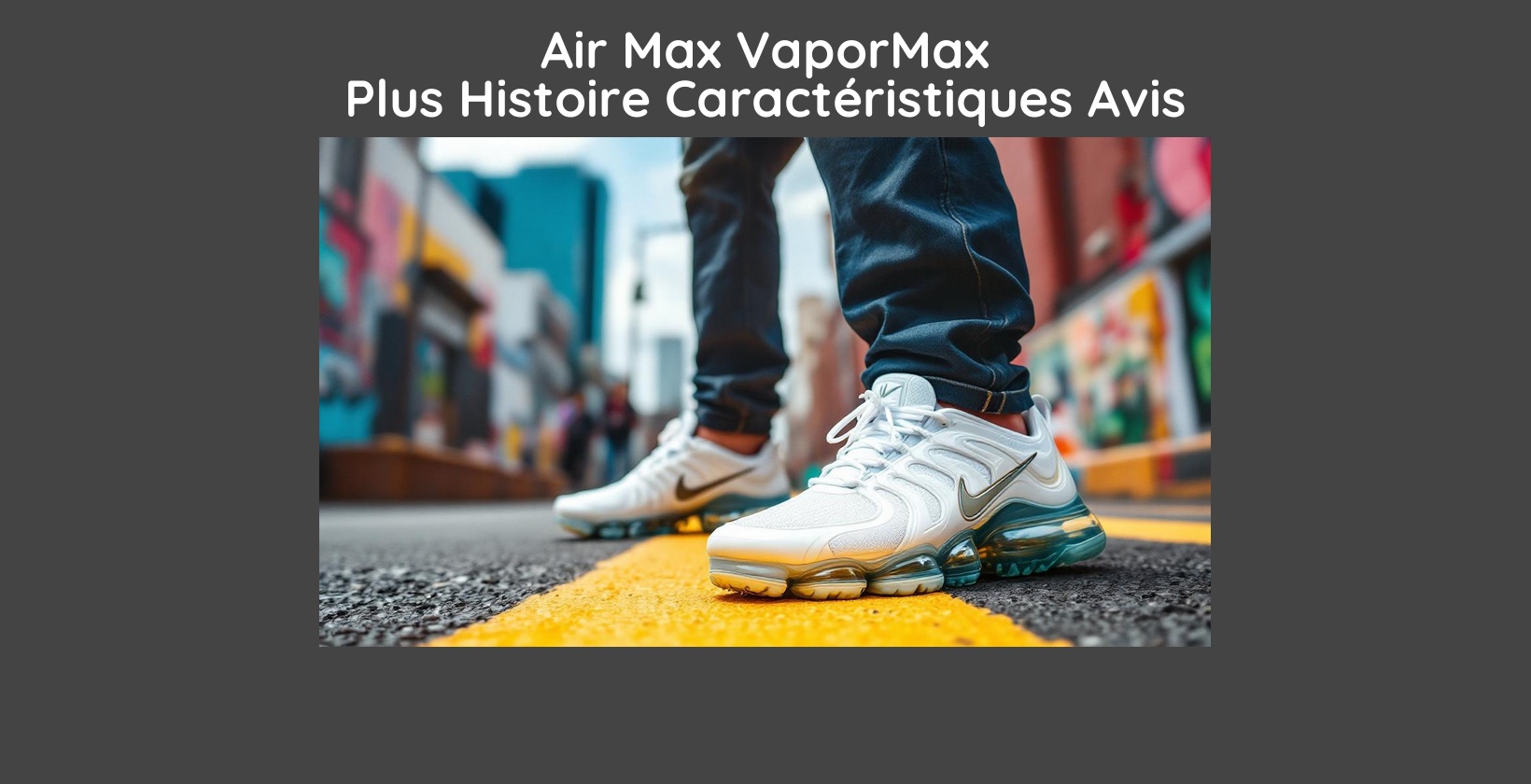 Air Max VaporMax Plus Histoire Caractéristiques Avis