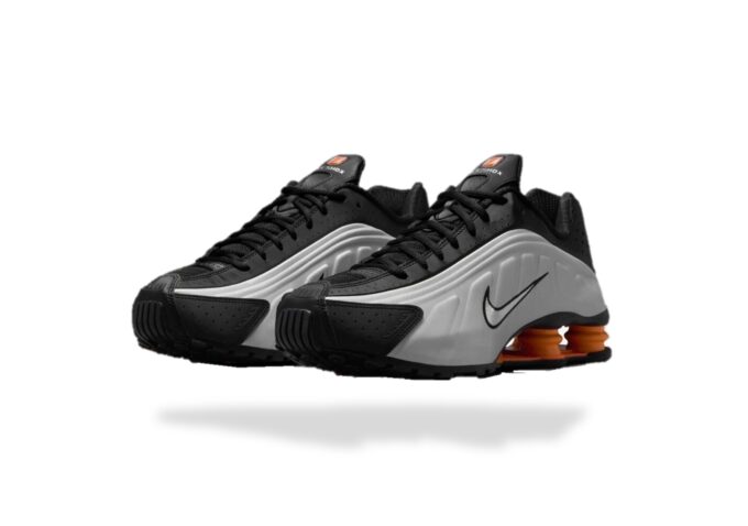 NIKE SHOX R4 BRIGHT MANDARIN
