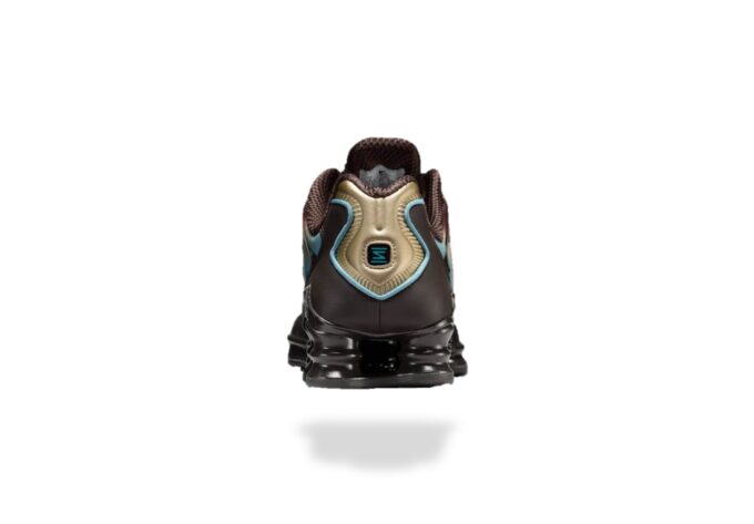 NIKE SHOX TL BROWN BLUE