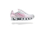 NIKE SHOX TL METALLIC PLATINUM PINK FOAM