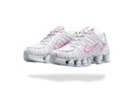 NIKE SHOX TL METALLIC PLATINUM PINK FOAM