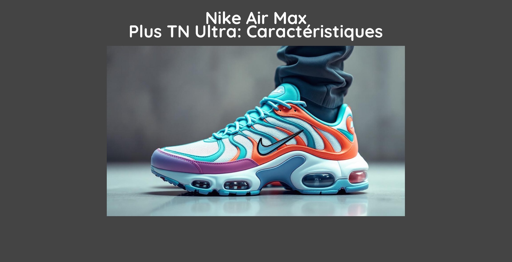 Nike Air Max Plus TN Ultra: Caractéristiques