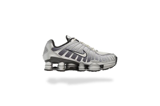NIKE SHOX TL METALLIC SILVER PRINT