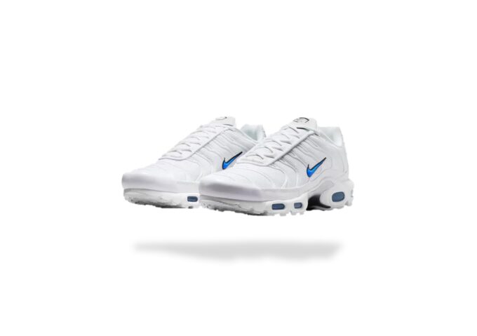 NIKE AIR MAX PLUS TN WHITE BLUE CRYSTAL