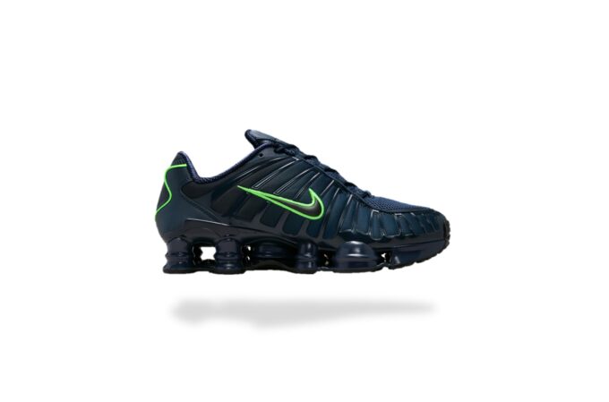 NIKE SHOX TL THUNDER BLUE GREEN STRIKE