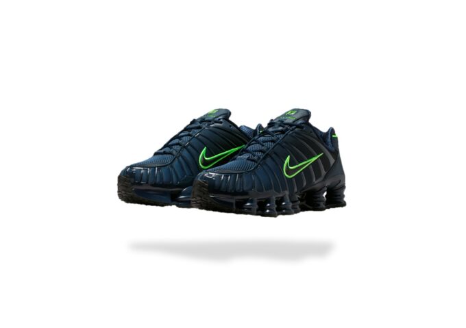 NIKE SHOX TL THUNDER BLUE GREEN STRIKE