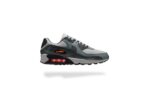 NIKE AIR MAX 90 SMOKE GREY HYPER CRIMSON