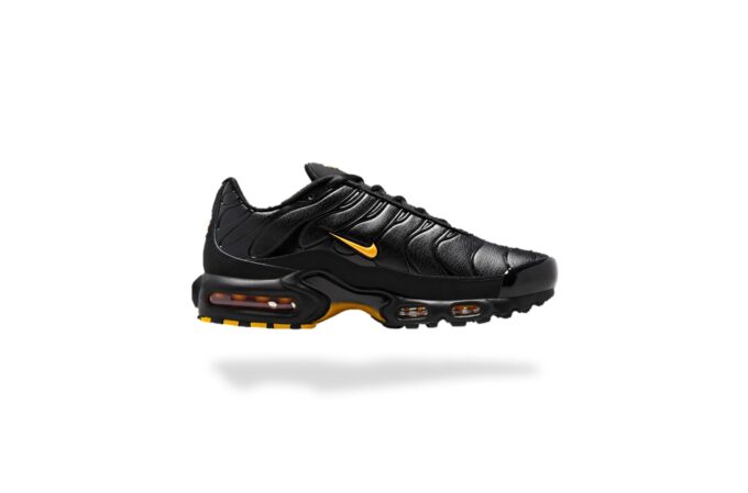 NIKE AIR MAX PLUS TN PREMIUM LEATHER LASER ORANGE