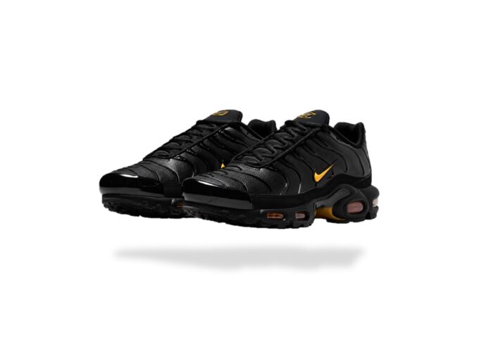 NIKE AIR MAX PLUS TN PREMIUM LEATHER LASER ORANGE