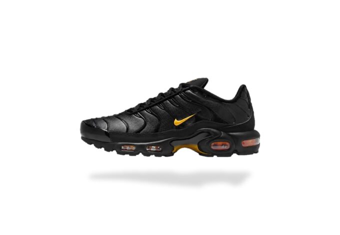 NIKE AIR MAX PLUS TN PREMIUM LEATHER LASER ORANGE