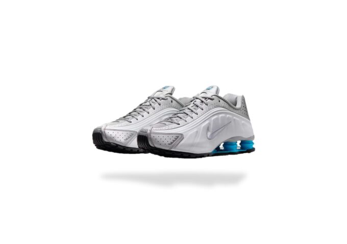 NIKE SHOX R4 BLUE LAGOON
