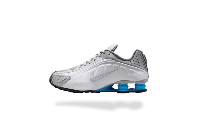 NIKE SHOX R4 BLUE LAGOON