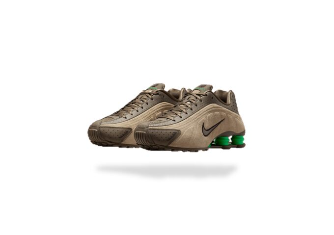 NIKE SHOX R4 OLIVE KHAKI