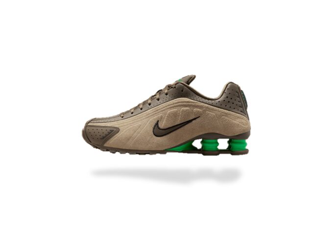 NIKE SHOX R4 OLIVE KHAKI