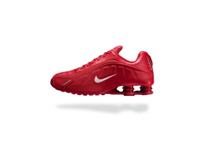 NIKE SHOX R4 REFLECTIVE RED