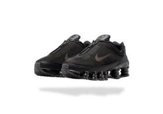 NIKE SHOX TL SHROUD BLACK CAVE STONE