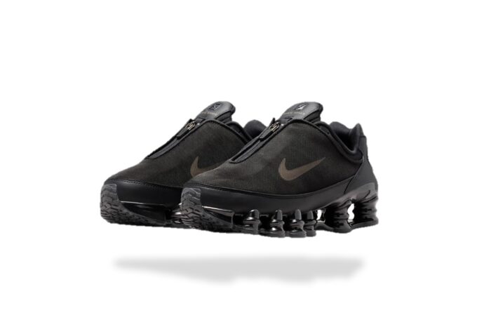 NIKE SHOX TL SHROUD BLACK CAVE STONE